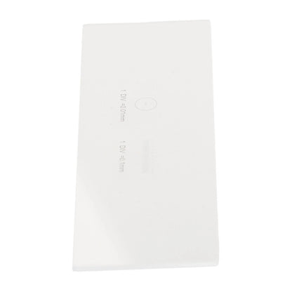 Microscope Calibration Slide with 0.01mm Dot Crosshair Measuring Scale