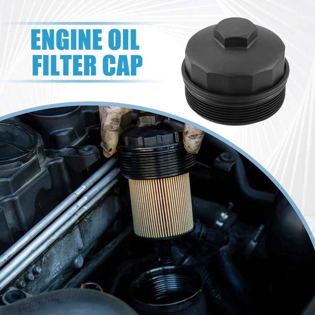 Engine Oil Filter Housing Cover Cap for BMW 540i E39 (1997–2003)