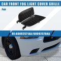 Fog Light Grille Cover Kit Front Left Right for Dodge Charger (2011–2014)