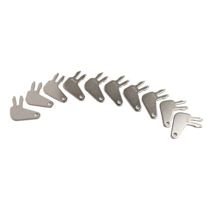 10x Master Disconnect Key for Caterpillar Wheel Scraper 615C