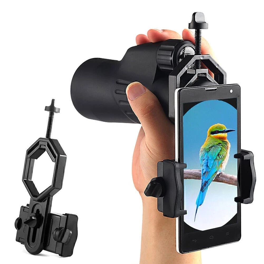 Universal Cell Phone Adapter Mount for Spotting Scope Telescope Microscope