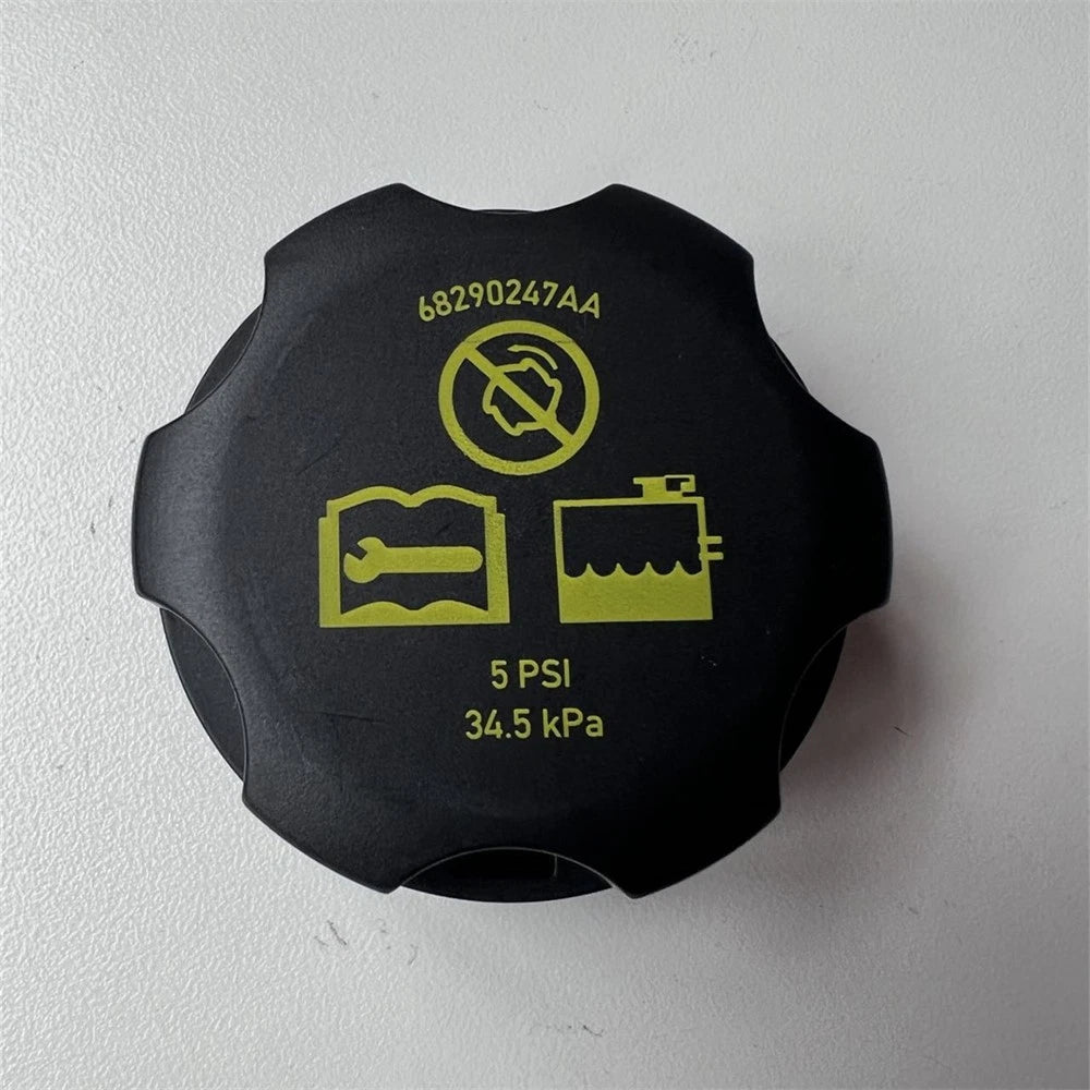 Coolant Recovery Bottle Cap 68290247AA for Chrysler Dodge Jeep Ram (2017–2025)