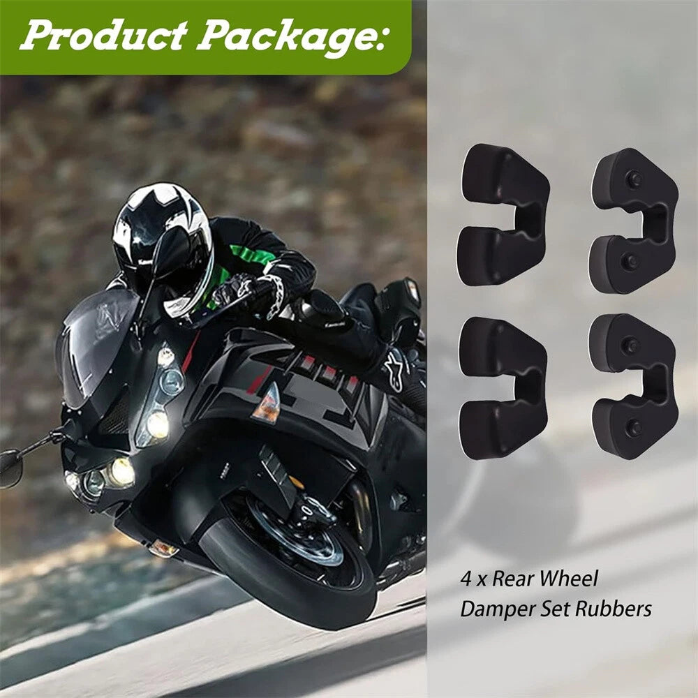 Rear Wheel Hub Damper Rubber Buffer for Kawasaki Ninja ZX14/ZX14R (2006–2011)