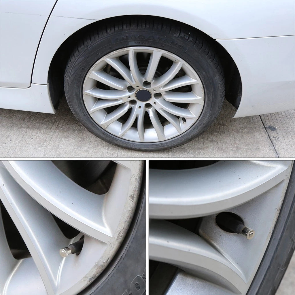 Wheel Tire Valve Stem Caps Air Dust Covers for BMW X3 X1 E81 E92 (2004–2016)