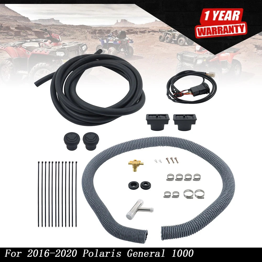 Cab Heater Kit with Defrost for Polaris General 1000 (2016–2024)
