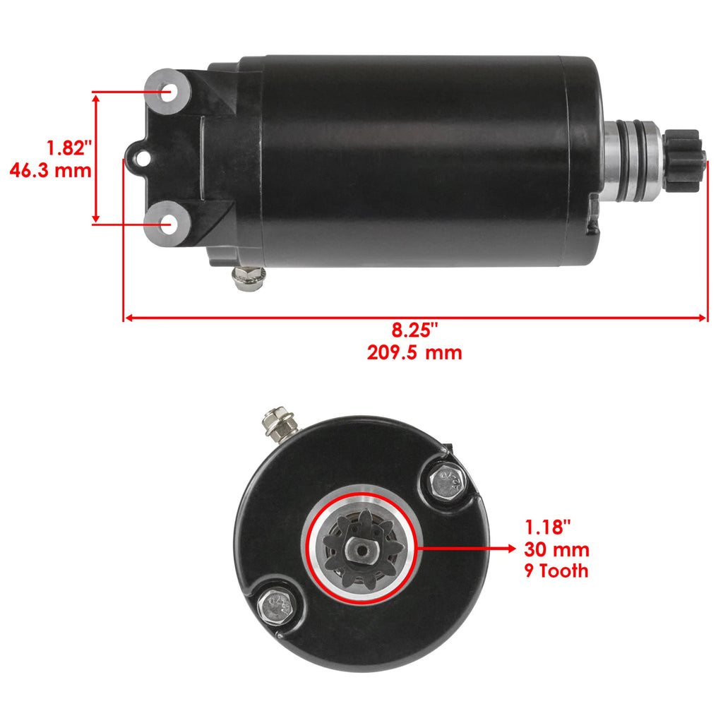Starter & Drive Bendix for Seadoo GTI Rental 130 (2008–2010)