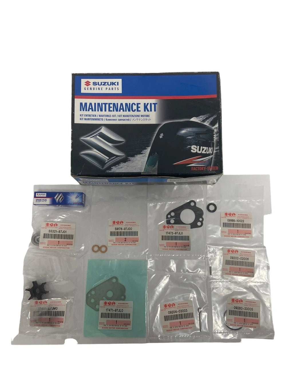 Maintenance Kit Assembly for Suzuki DF2/2.5 (2012–Present) 17400-97810