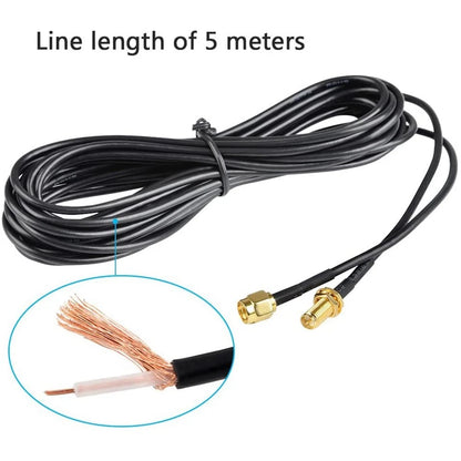 5M Coaxial Extension Cable for WLAN Wifi Aerial