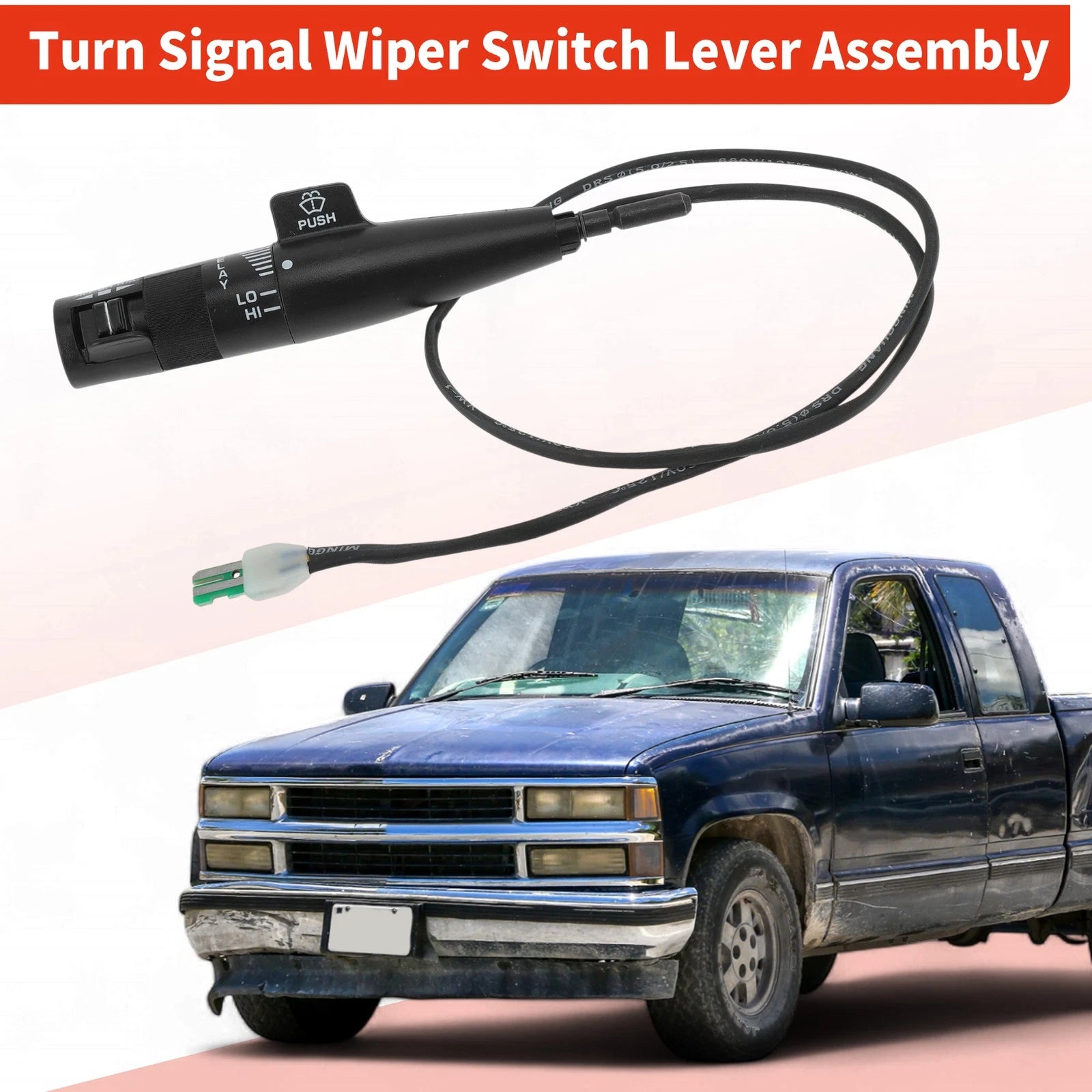 Turn Signal Switch Lever Replacement for Chevy Silverado 1500 2500 3500 (1999–2006)