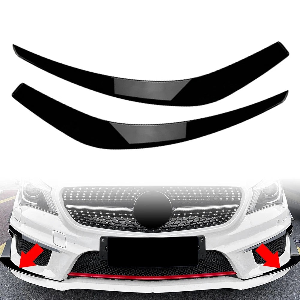 Front Air Vent Spoiler for Mercedes Benz CLA C117 (2013–2016) Gloss