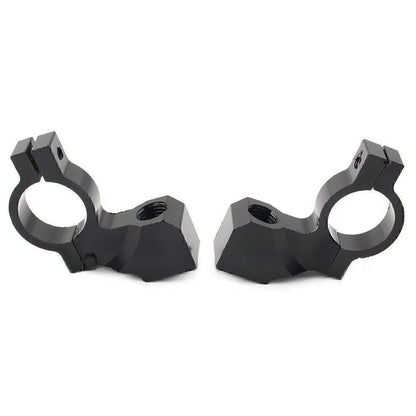 7/8" 22mm Handlebar Mirror Mount Holder Clamp Adaptor for Motorcycles