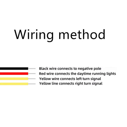 2Pcs RGB LED Angel Eyes for