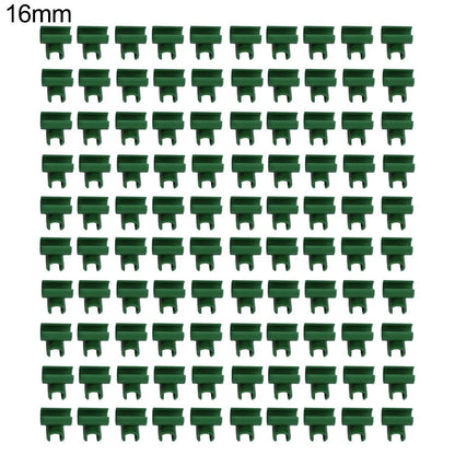 100PCS Garden Trellis Plant Clips Rotatable Rod Connector Buckle