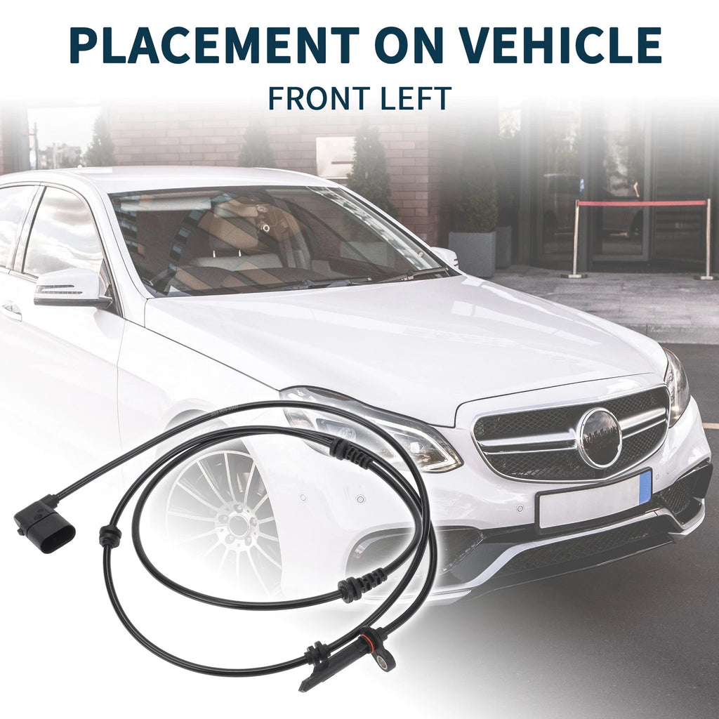 Front Left ABS Wheel Speed Sensor Replacement for Mercedes-Benz GLC300 (2016–2023)