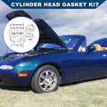 Cylinder Head Gasket Kit Replacement for Mazda B6E 16V Engine (1968–1976)