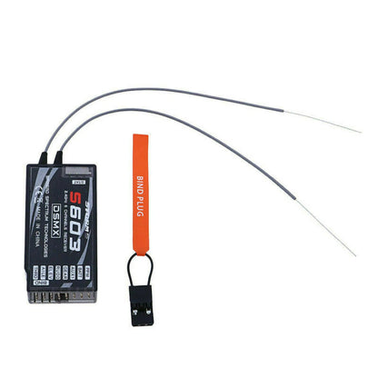 JR Spectrum DSM-X DSM2 Transmitter & S603 Receiver 6CH 2.4GHz
