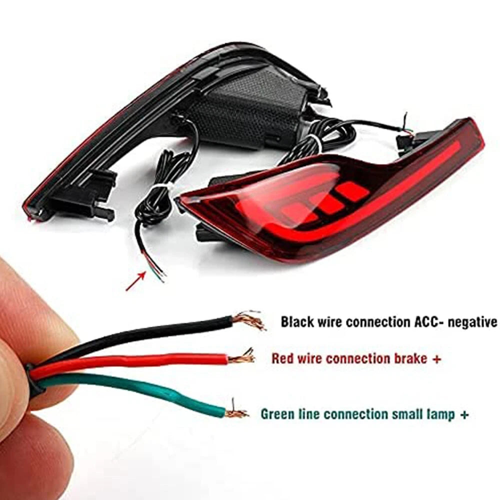 LED Rear Bumper Reflector Light for Honda CR-V (2017–2019)