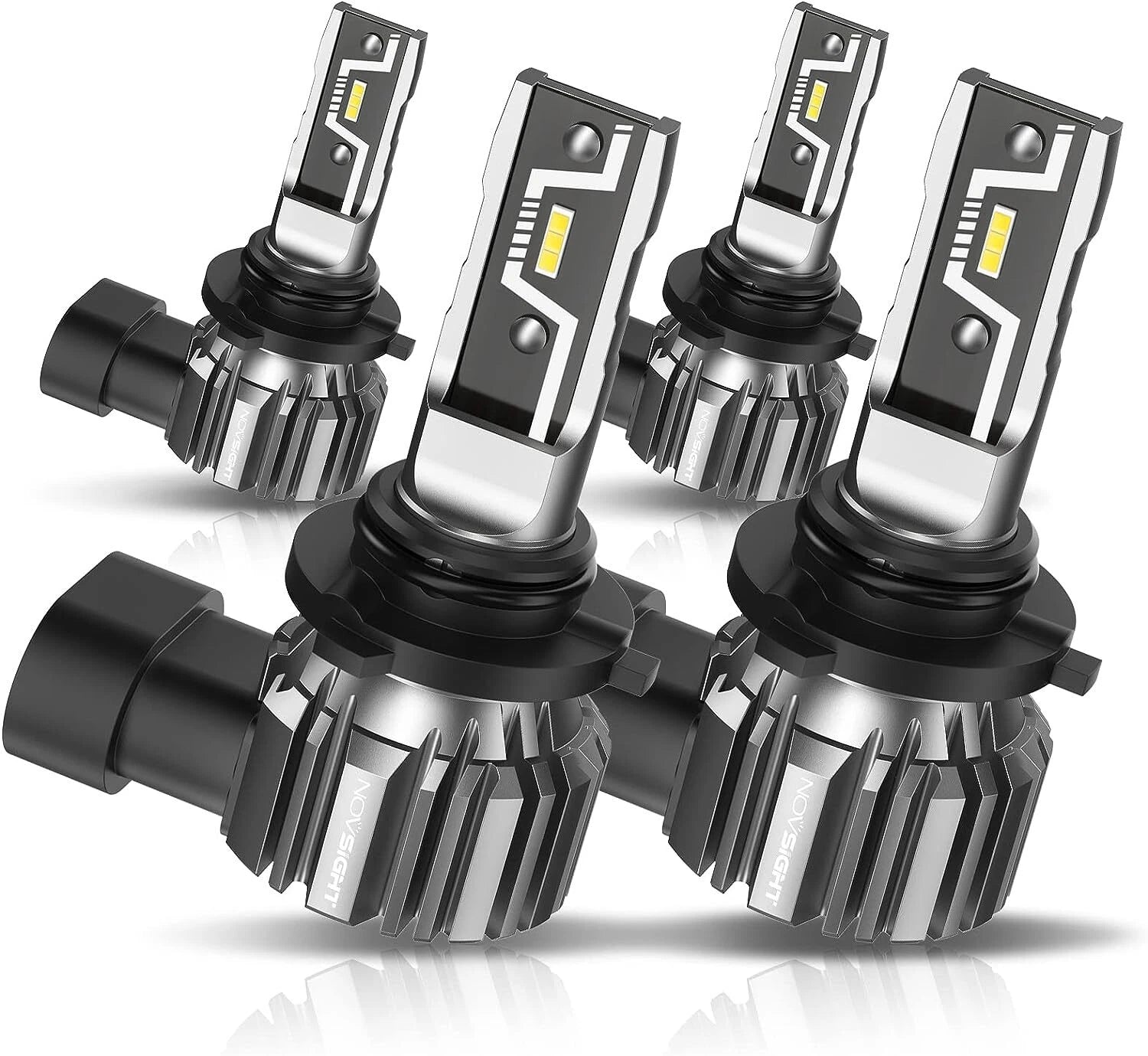 2X 9005 + 9006 LED Headlight Bulbs Conversion Kit for (6500K)