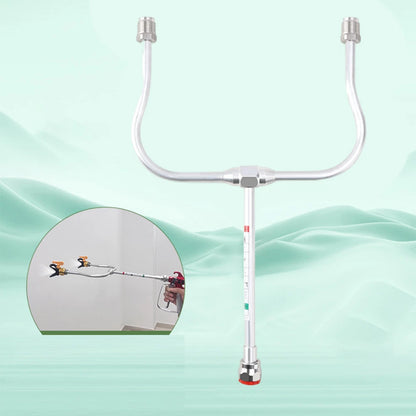 Dual Nozzle Spray Bar with Adjustable Extension Rod for Spray Applications