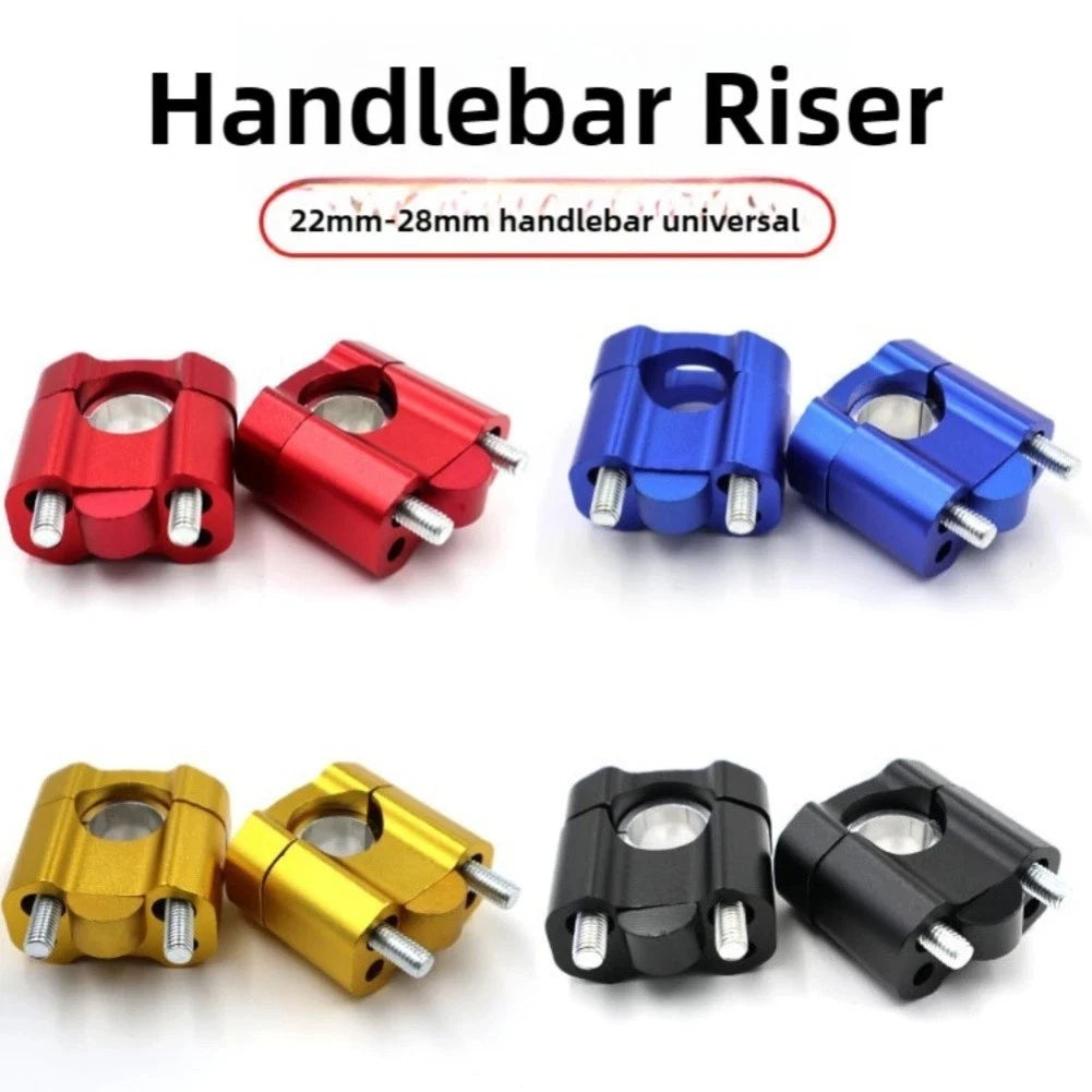 Handlebar Riser for Motorcycles (CNC Machined, Lightweight Design)