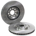 2x Front Disc Brake Rotors for Audi TT (2006–2010)