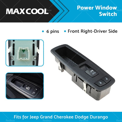 Master Power Window Switch for Dodge Durango (2011–2015) 68086692AC