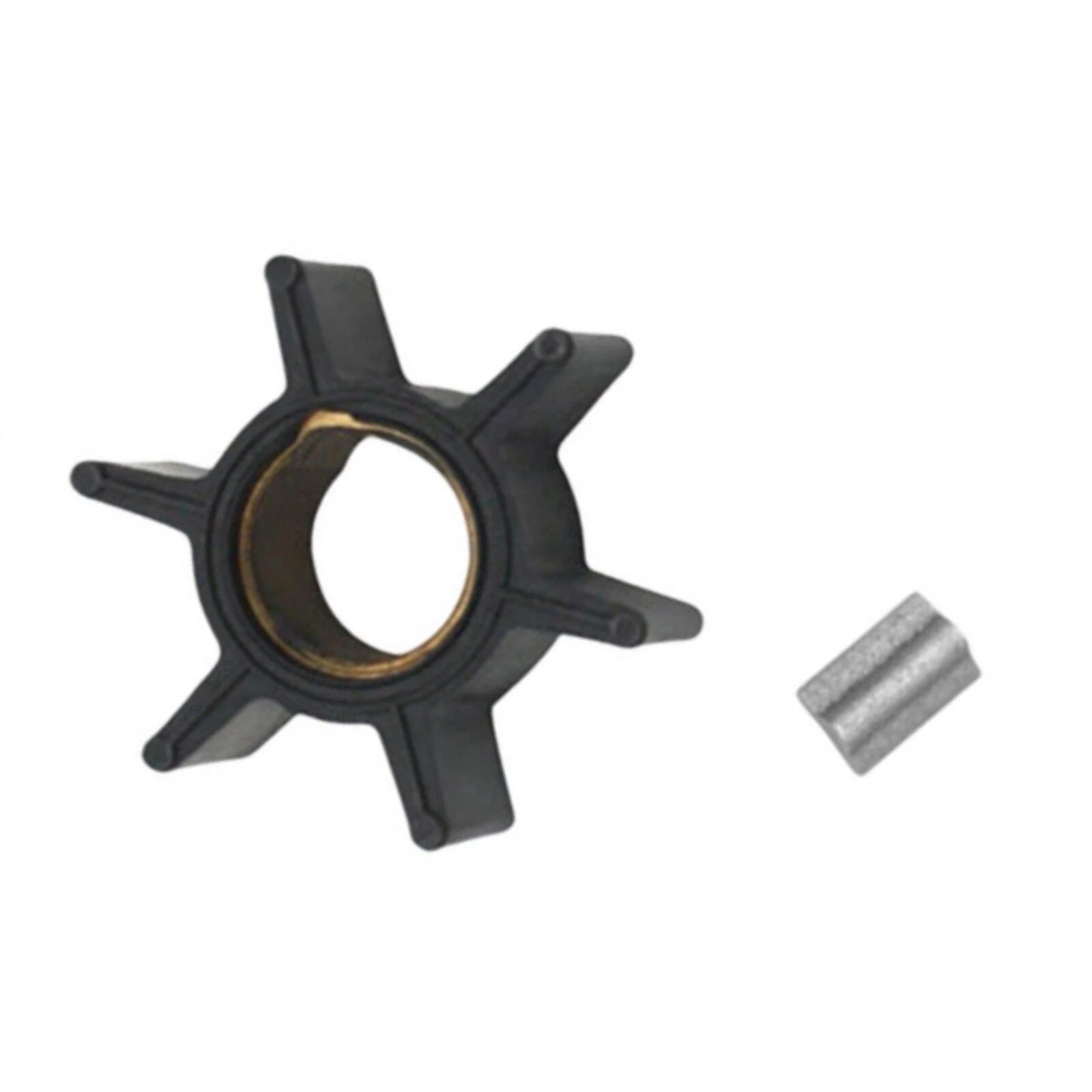 Water Pump Impeller with Key for Mercury Outboards (4-9.8 HP, 47-89981)