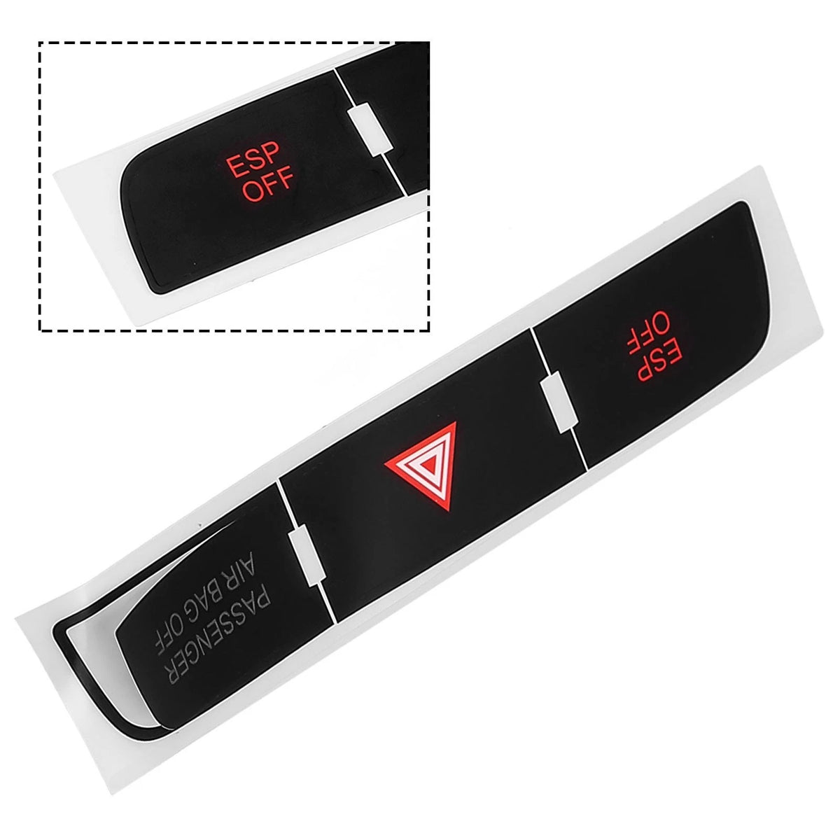 For Q7 0315 Button Repair Stickers Easy Application