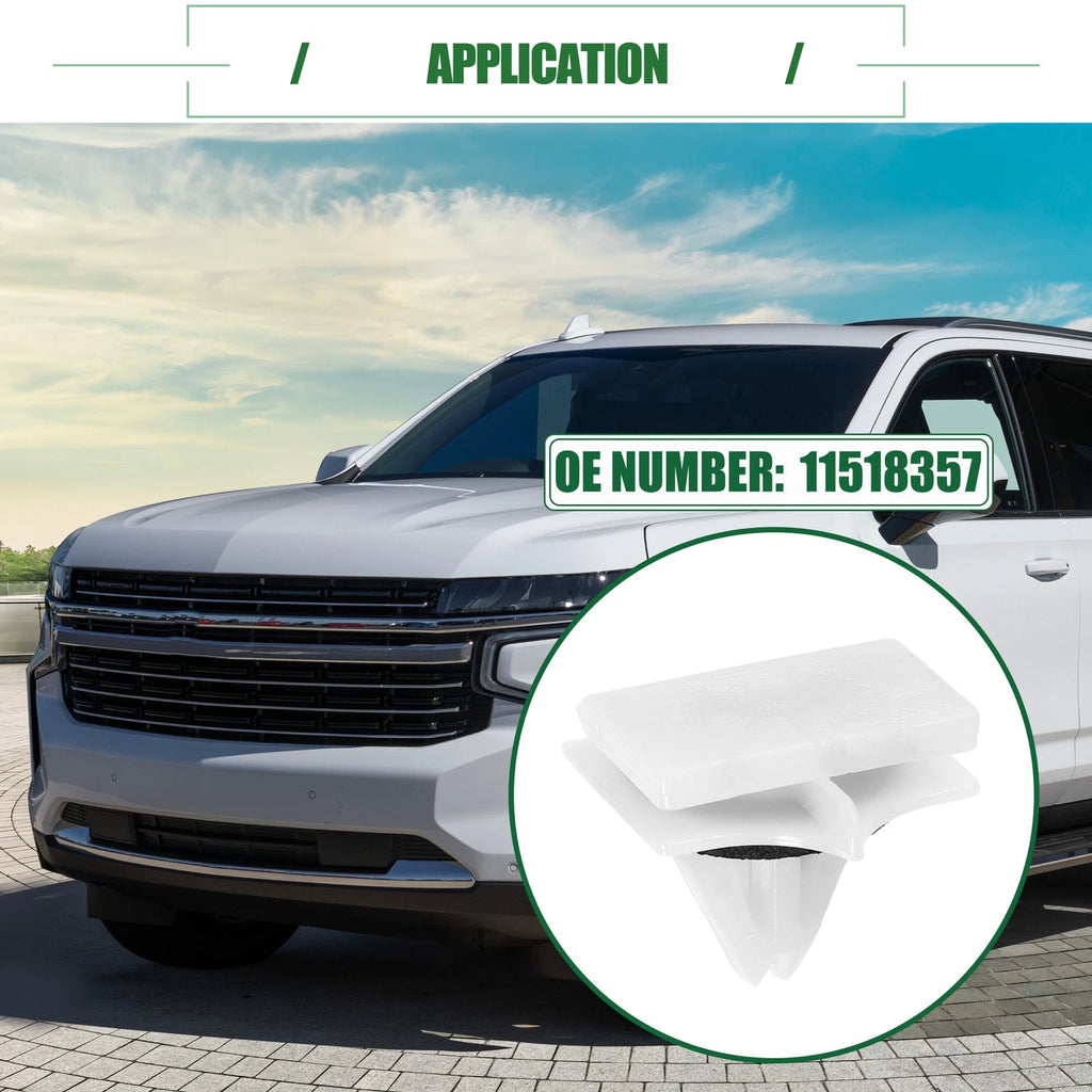 Rocker Panel Clips Replacement Kit for Chevrolet Avalanche 2007–2013 (30 Pc)