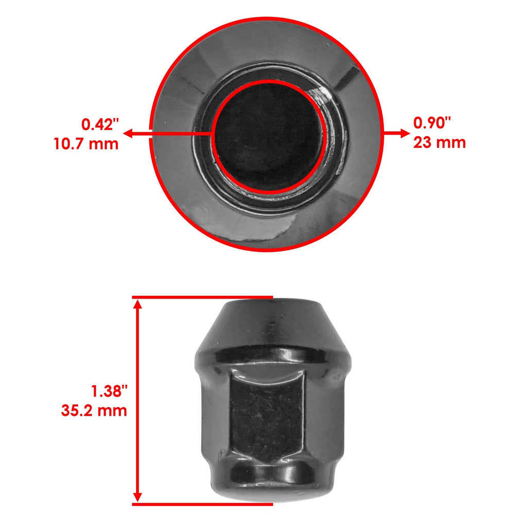 Wheel Nut Front And Rear Set for Can-Am Maverick X3 Max (2018–2018)