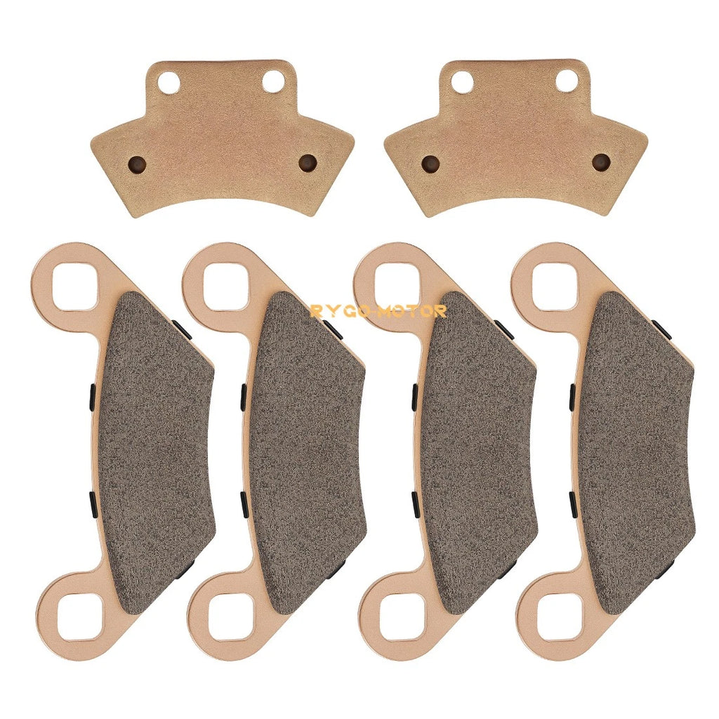 Front & Rear Brake Pads for Polaris Big Boss 250 300 350L 400L 500 4x6 6x6 (1989–1999)