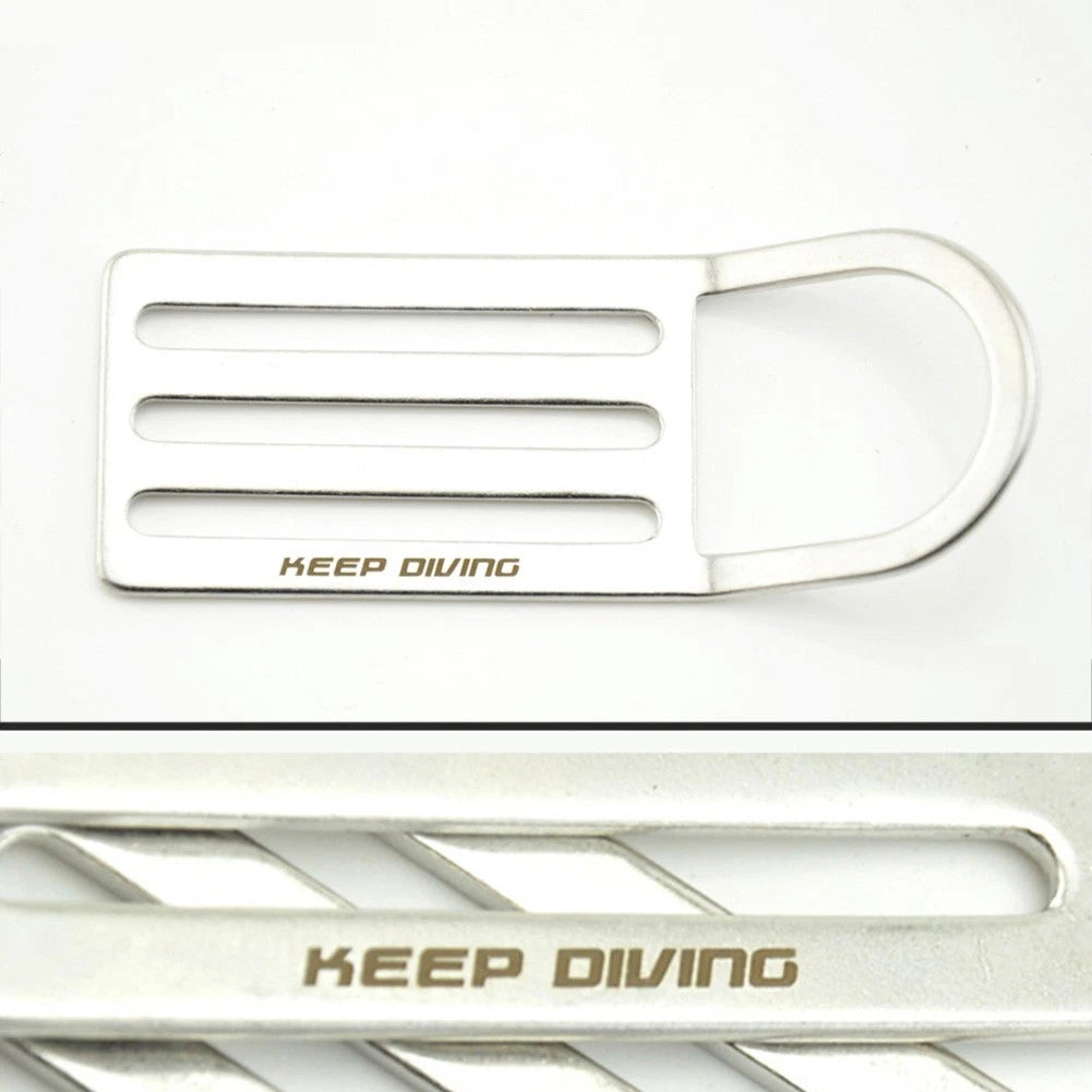 3.8 Inch Stainless Steel Bent D Ring for Scuba Diving