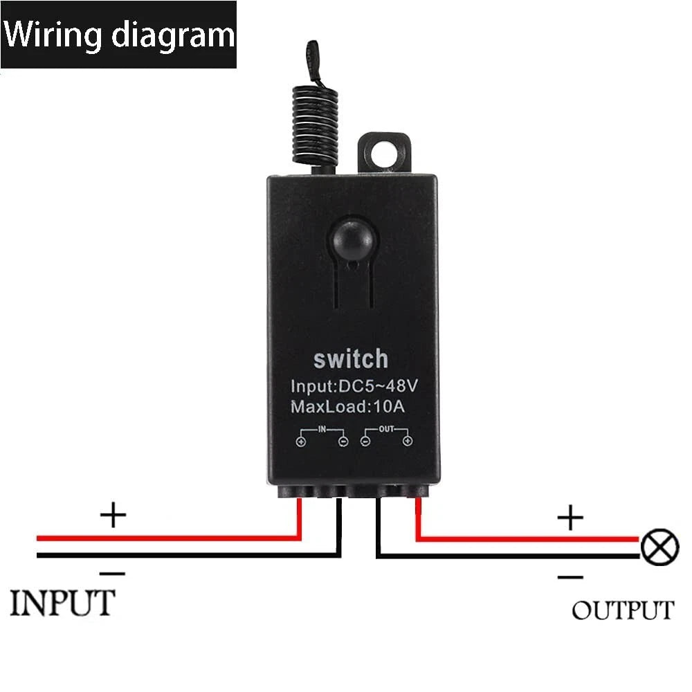 Wireless Kill Switch for Car/Boat/Lights/Alarm - Strong Signal, Long Range