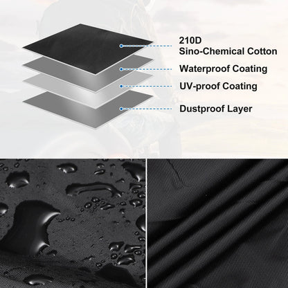 Hood Cover for Mini Vans (M) 210D Sino-Chemical Cotton