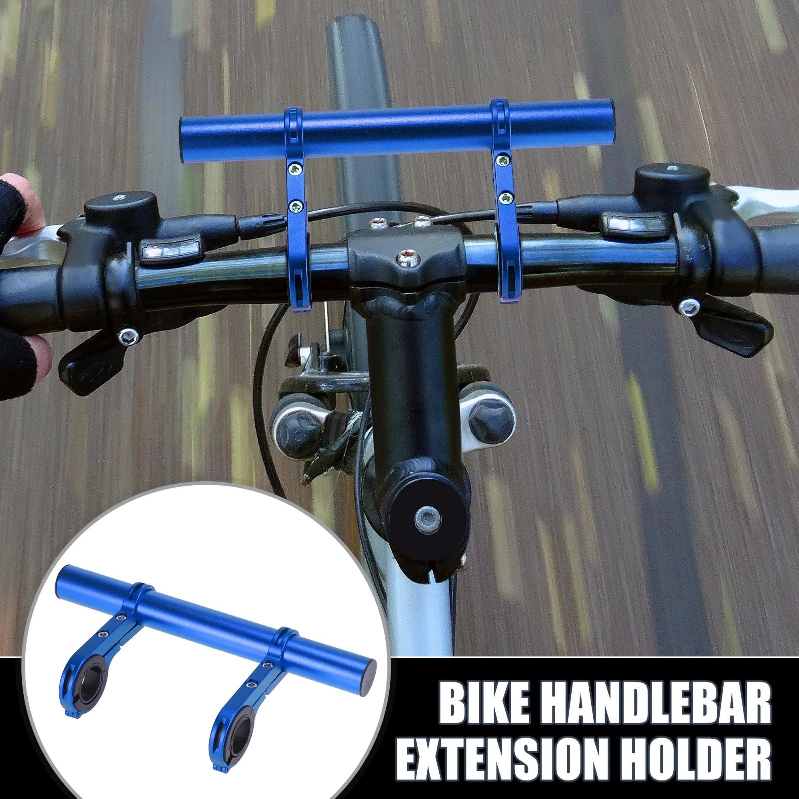 Bike Handlebar Extender Blue Replacement for Universal Bicycle (2000–2025)