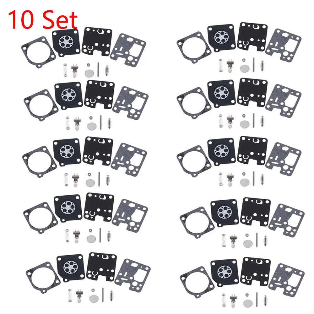 Set of 10 Carburetor Gasket Kits for Echo SRM230 SRM231 ES230 (Zama RB-107)