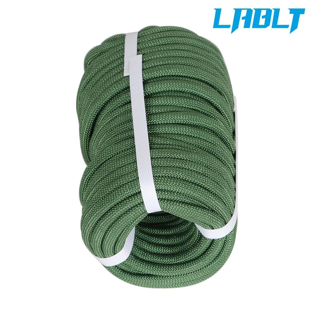 3/8" Braided Polyester Pulling Rope 100' 3520 Lbs for Automotive Use