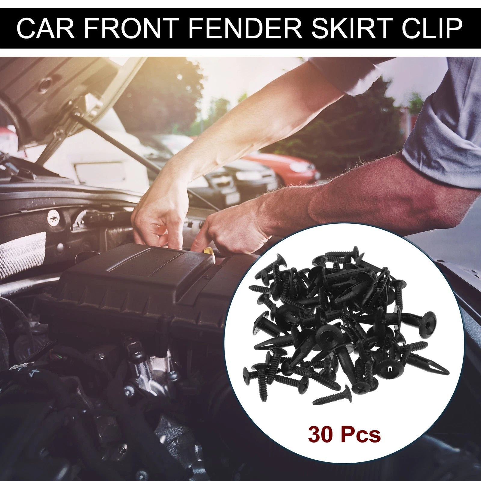 Fender Skirt Clip Kit Front for Chrysler 200 2011–2014 and Pacifica 2017–2020
