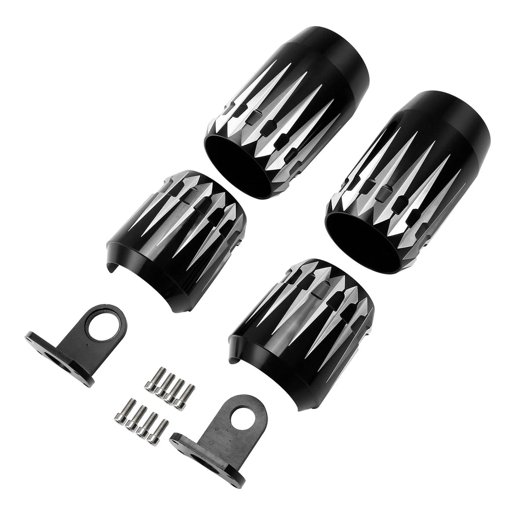 Front Fork Slider Covers for Harley Electra Glide (1984–2013)