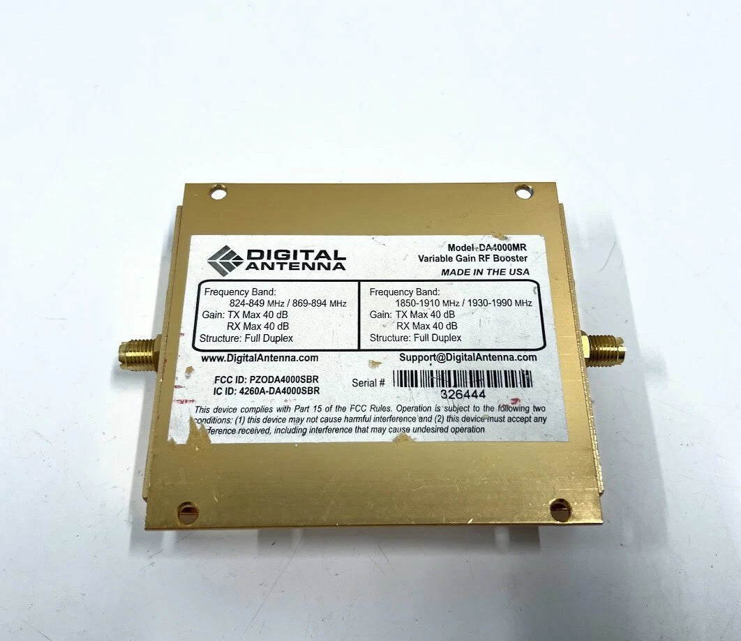 Digital Antenna DA4000MR for (Variable Gain RF Booster)