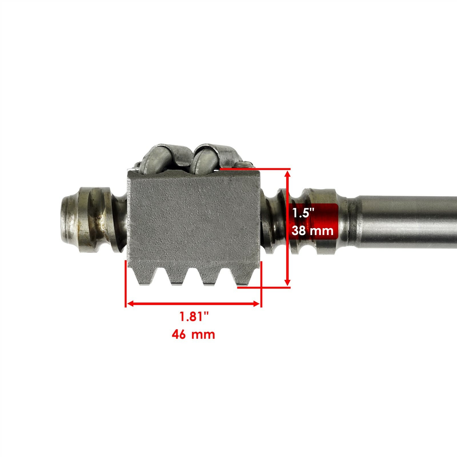 Steering Shaft Replacement for John Deere JD650 JD750 (2011–2019)