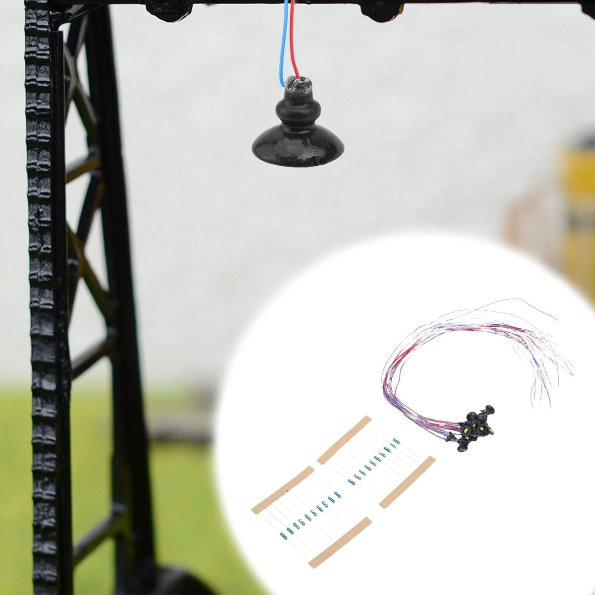 20Pcs Ceiling Lamps for OO / HO Scale Railway Model