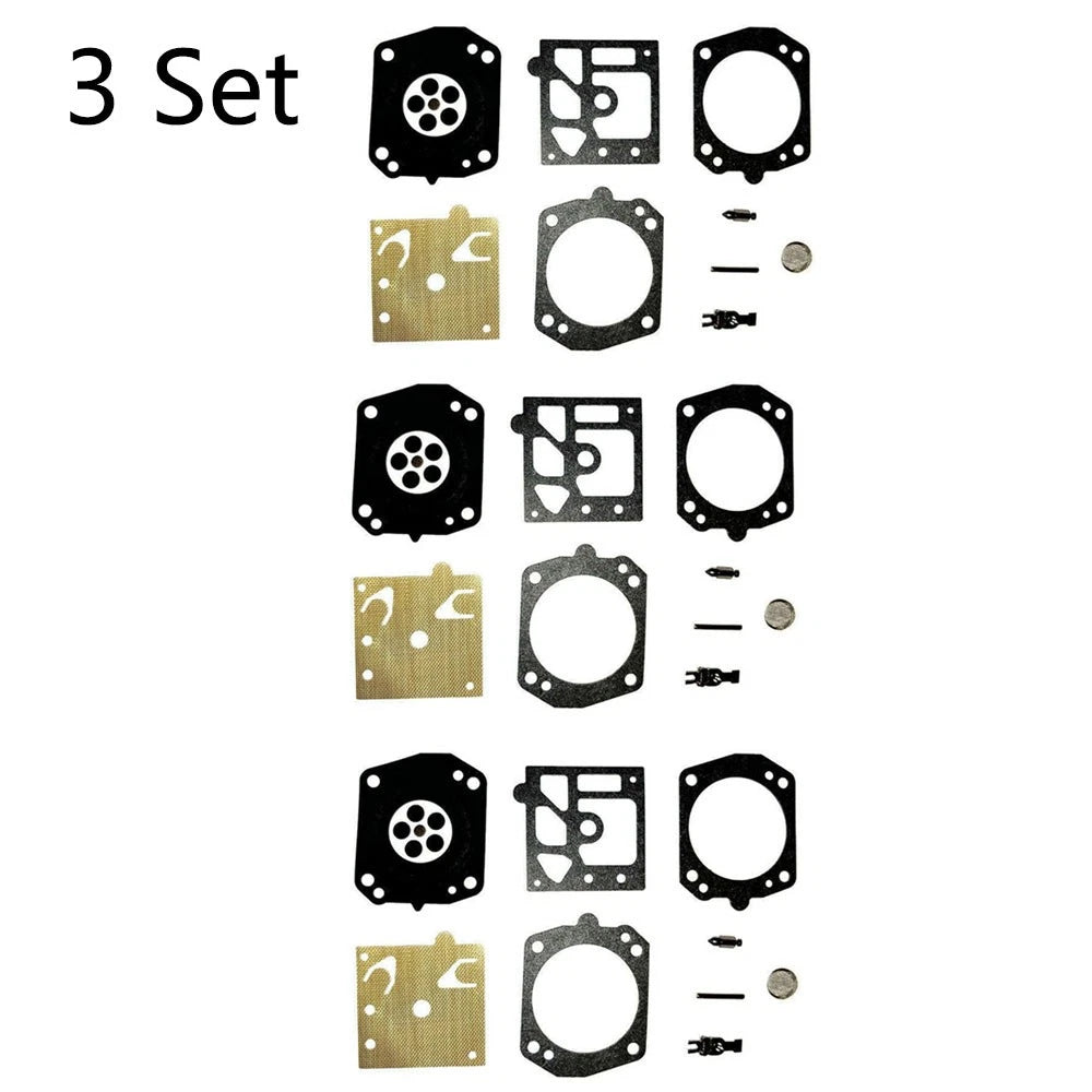 3X Carburetor Repair Gasket Kit for Stihl MS441 MS441C-M (Walbro K20-HD K20HD)