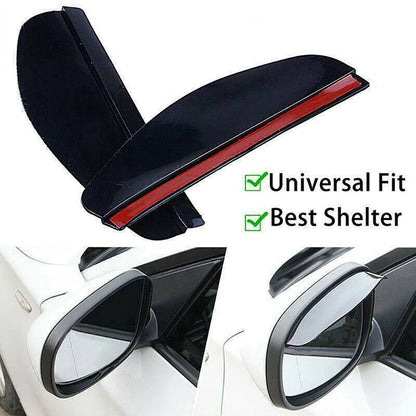 1 Pair Rear View Side Mirror Rain Board Eyebrow Guard for Car