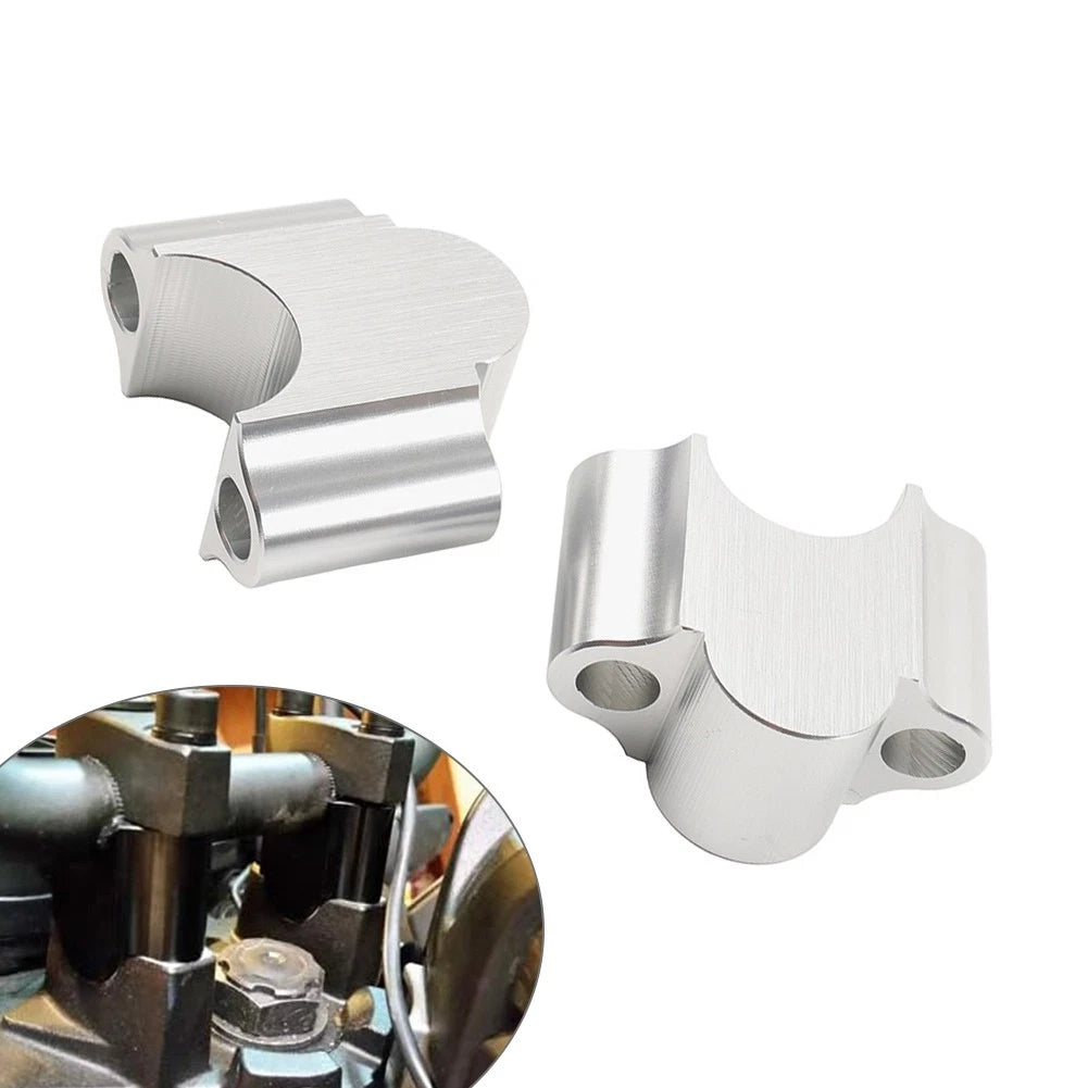 1 1/8" Motorcycle Handlebar Risers Mount Clamp Adapter