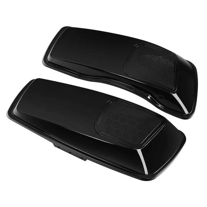 Saddlebag Lid Speaker Grills for Harley Road Glide (2014–2023) 6x9" Vivid Black