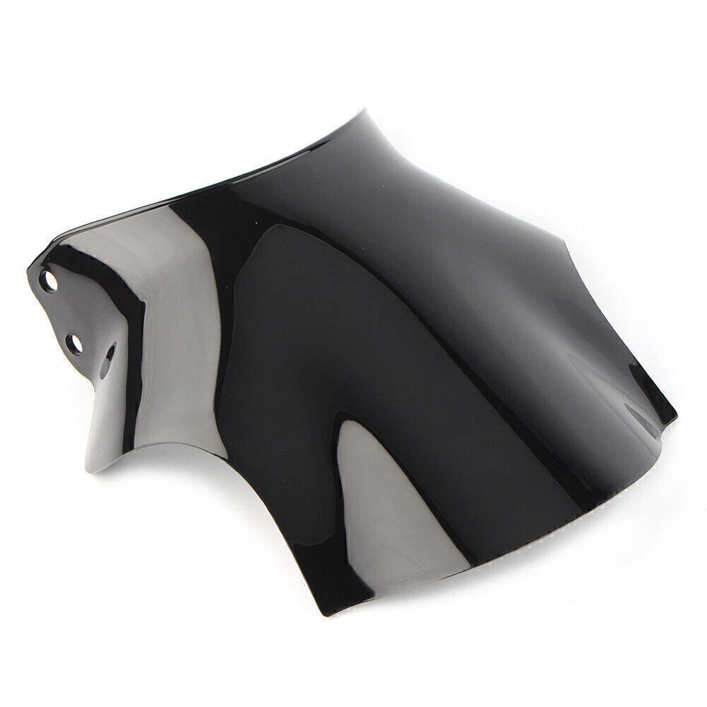 Windshield Wind Screen for Honda CB400SF Super Four (Universal, Black)