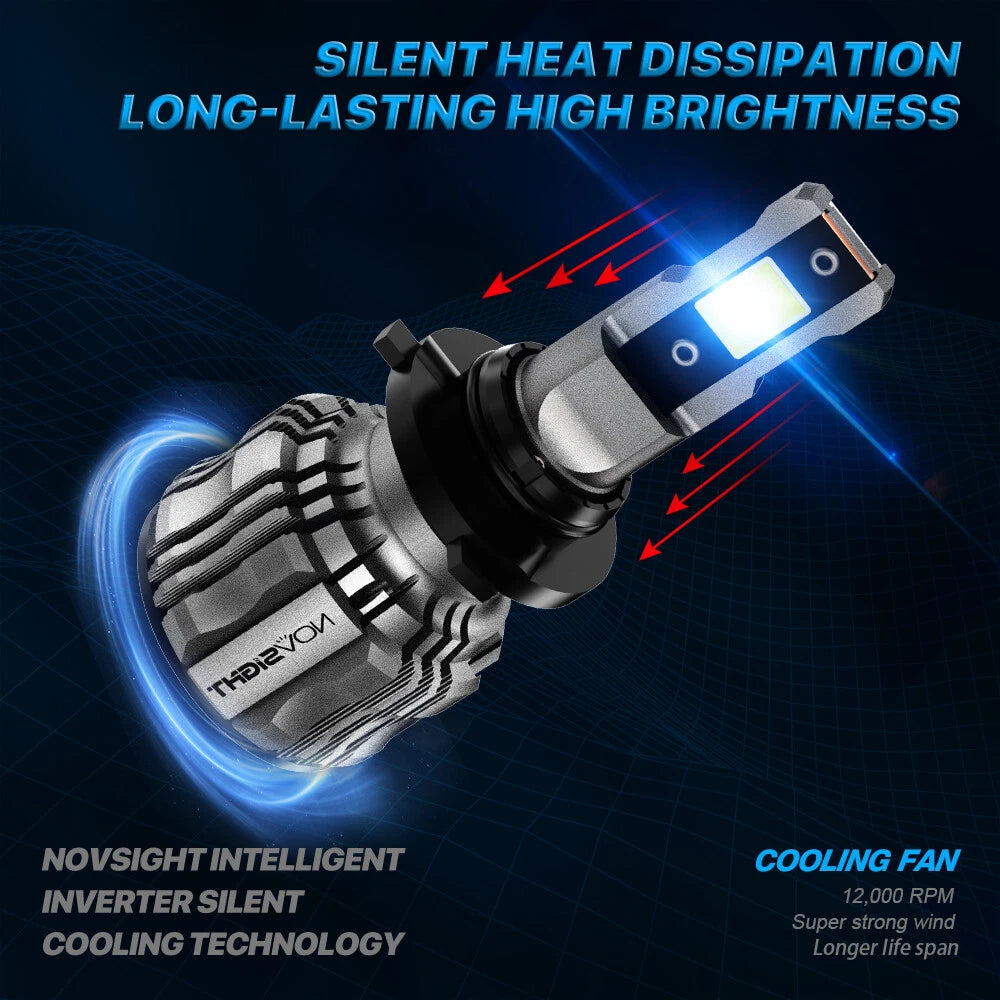9006 + 9005 LED Headlight Kit for