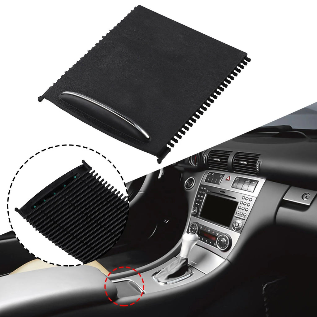 Black Roller Blind Cover for Mercedes C Class W203 (2000–2007)