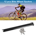 Bicycle Spokes Nipple Set 304 Stainless Steel 14G 171mm Universal
